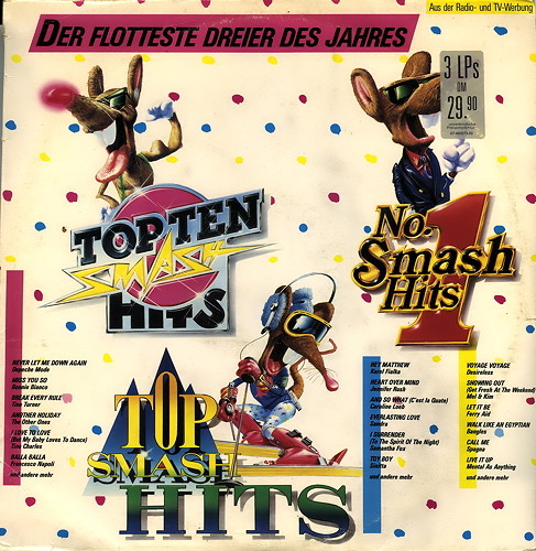 VA - Smash Hits - Holland (1987) The Best Hits bootleg